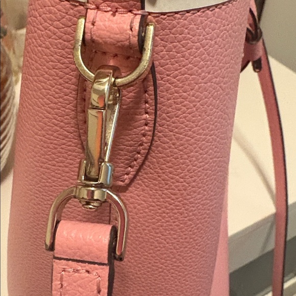 Kate Spade Pink Shoulder Bag with Drawstring Closure - Picture 5 of 7